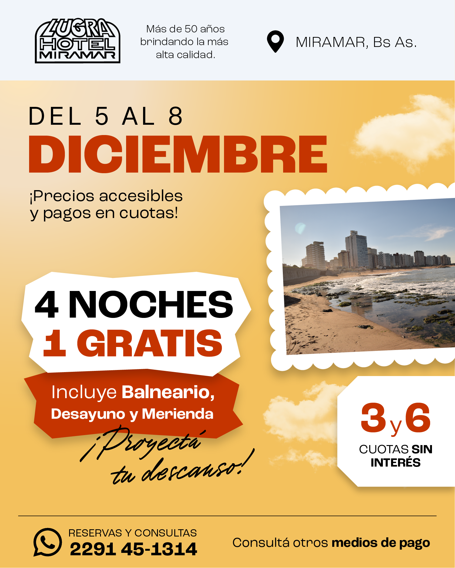 Diciembre 2026 en el Hotel Lugra